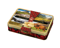 6x150g Stewart's Tartan - Glencoe Edition Shortbread Tin 