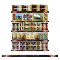 1 x Stewart's Tartan Shelf Edge Strips - 1 metre (FOC)