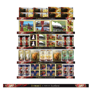 1 x Stewart's Tartan Shelf Edge Strips - 1 metre (FOC)