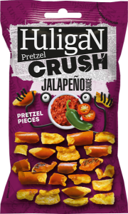 18x65g Huligan Pretzel Crush Jalapeno