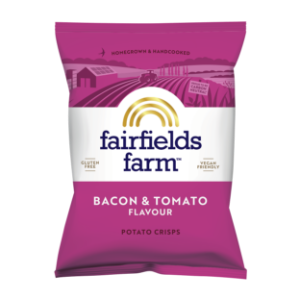 36x40g Fairfields Bacon and Tomato Crisps