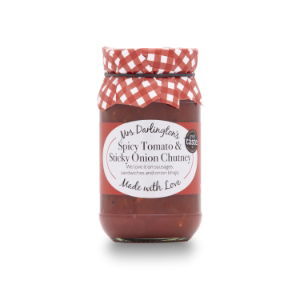 6x312g Mrs Darlington's Spicy Tom & Sticky Onion Chutney