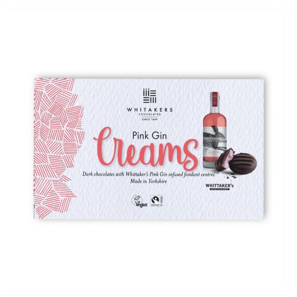 14X 150g Whitakers Pink Gin Creams