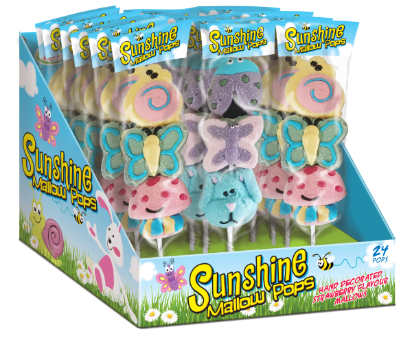 96x30g Easter / Spring Mallow Pops