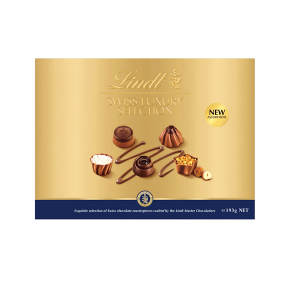 6X 193g Lindt Swiss Luxury Selection 