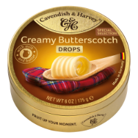 9x200g Cavendish & Harvey Butterscotch Drops