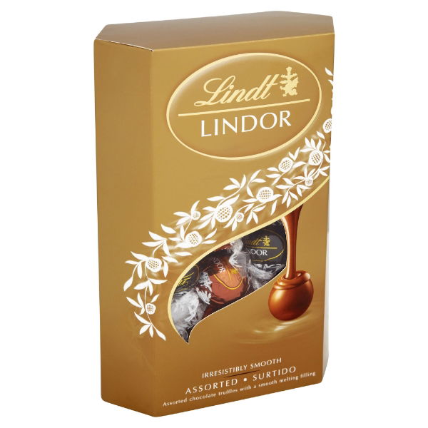 6x337g Lindt Lindor Assorted Cornet Large
