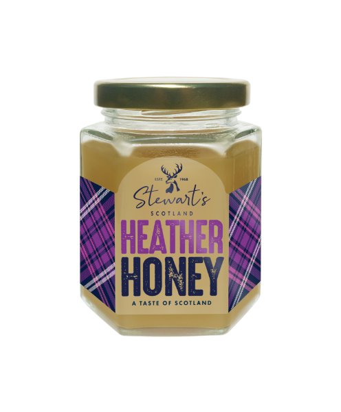 18x1/2lb Stewart's Heather Honey (225g)