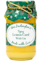 6x320g Mrs Darlingtons Lemon Curd with Gin (Gold Tie)