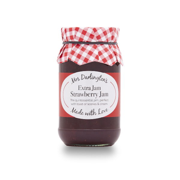6x340g Mrs Darlington's Strawberry Jam