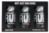 6x3pk NJBBQ Rubs Multipack Smokehouse