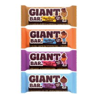 20x110g Ma Baker Giant Bar - Mixed Chocolate Smoothie
