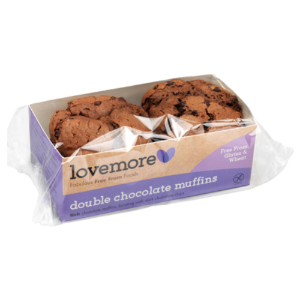 12x160g Lovemore Double Choc Muffins