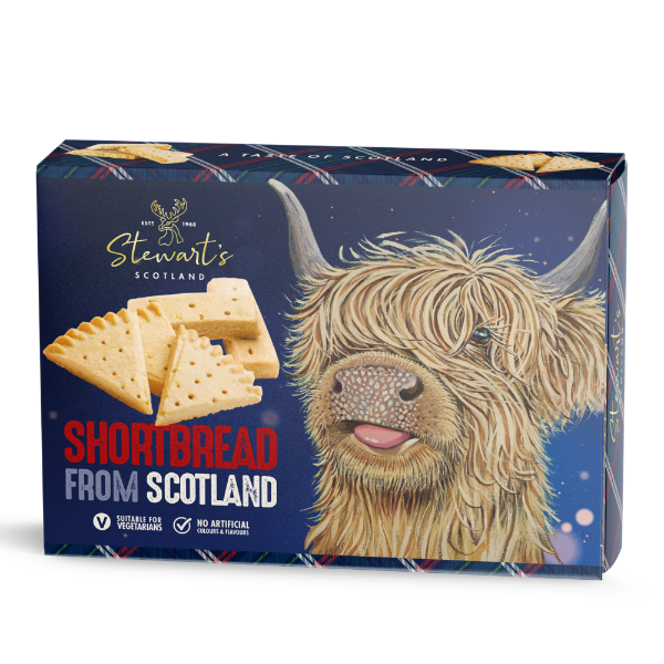 12x400g Stewart's Signature - Highland Cow Cardboard Pack