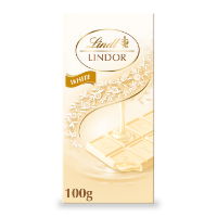 18x100g Lindt Lindor White BAR 