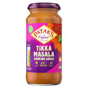 6x450g Patak's Tikka Masala Curry Sauce