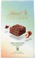 8x135g Lindt CHOCO WAFER Milk Hazelnut Sharing Box 135g x8 SRP