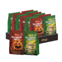 12X 185g Zaini Halloween Party - Pumpkin & Mummy