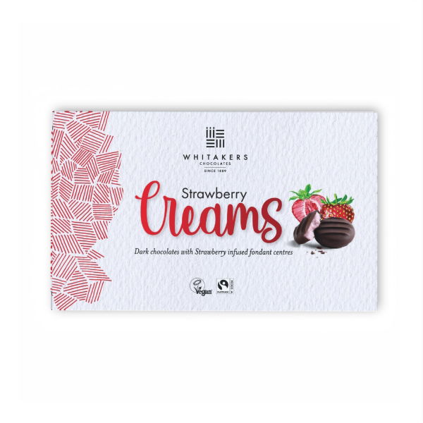 14X 150g Whitakers Strawberry Creams