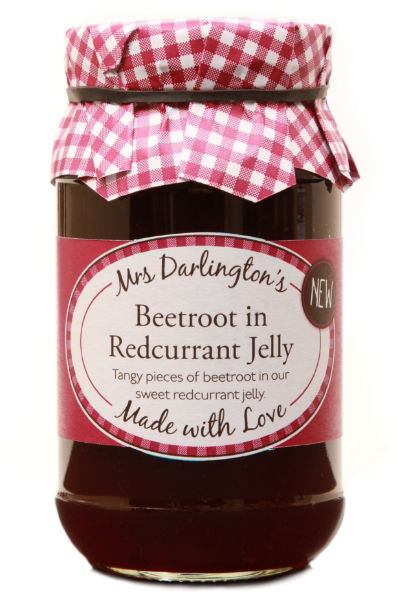6x340g Darlington's Beetroot in Redcurrant Jelly