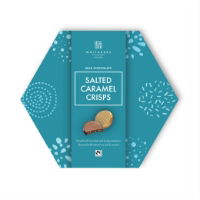 8X 165g Whitakers Milk Salted Caramel Honeycomb Crisps