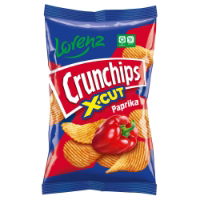 10x130g Lorenz Crunchips X-Cut Paprika