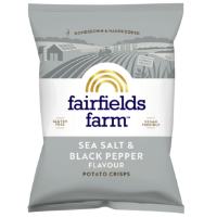 10x150g Fairfields Sea Salt and Black Pepper