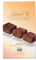 8x138g Lindt CHOCO WAFER Assorted Sharing Box 138g X8 SRP