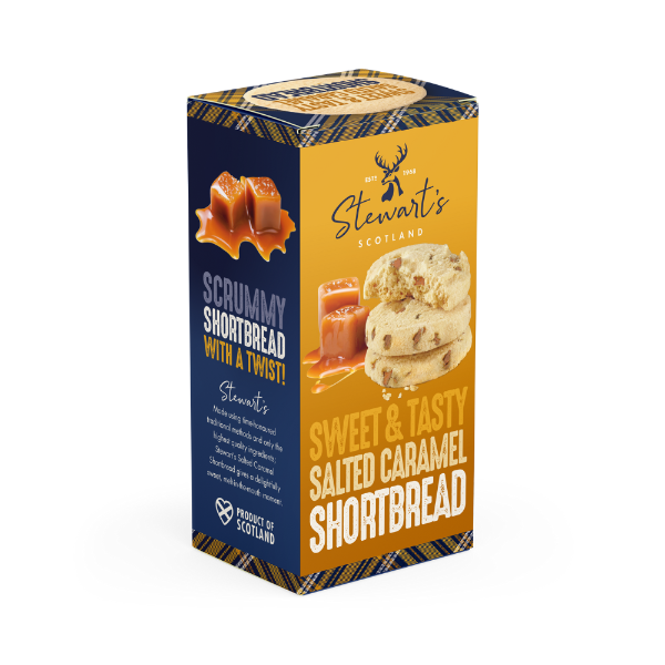 8x160g Stewart’s Signature Salted Caramel Pack