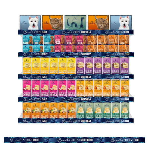 1 x Stewart's Signature Shelf Edge Strips - 1 metre (FOC)