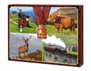 12x400g Stewart's Scottish Shortbread Cardboard Pack