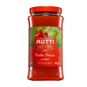 6x400g Mutti Tomato Pasta Sauce - Basil