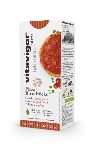 12x125g Vitavigor Grissini Pizza Breadsticks