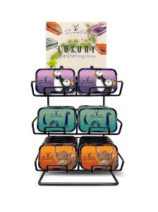 1x Stewart's SIGNATURE  Mint Tins Countertop Stand WIRE and HEADER CARD
