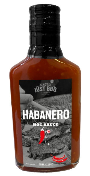 6x200ml NJBBQ Habanero Hot Sauce