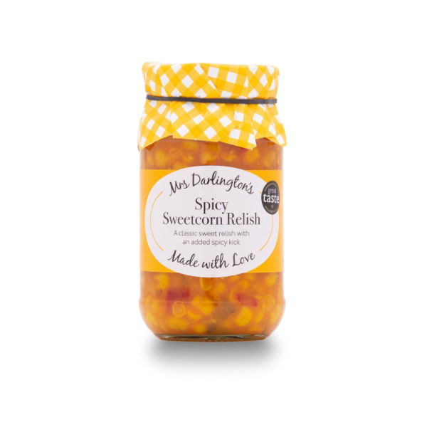 6x300g Mrs Darlington's Spicy Sweetcorn Relish