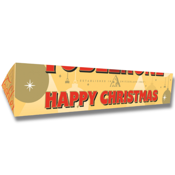 12X 100g Toblerone Happy Christmas