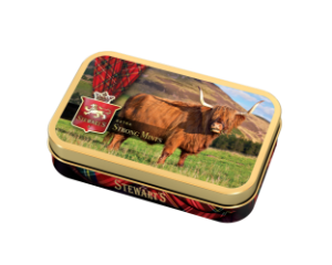 12x40g Stewart's Mints Tartan - Highland Cow