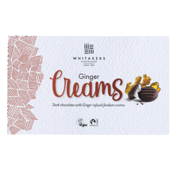 14X 150g Whitakers Ginger Creams