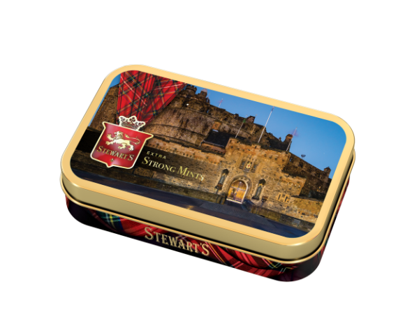 12x40g Stewart's Mints Tartan - Entrance to Edinburgh Castle