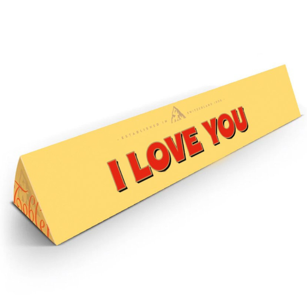 12X 100g Toblerone I Love You