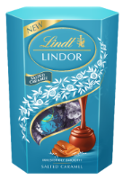 8x200g Lindt Lindor Salted Caramel Cornet 