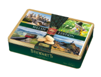 6x150g Stewart's Tartan - Welsh Edition Shortbread Tin 