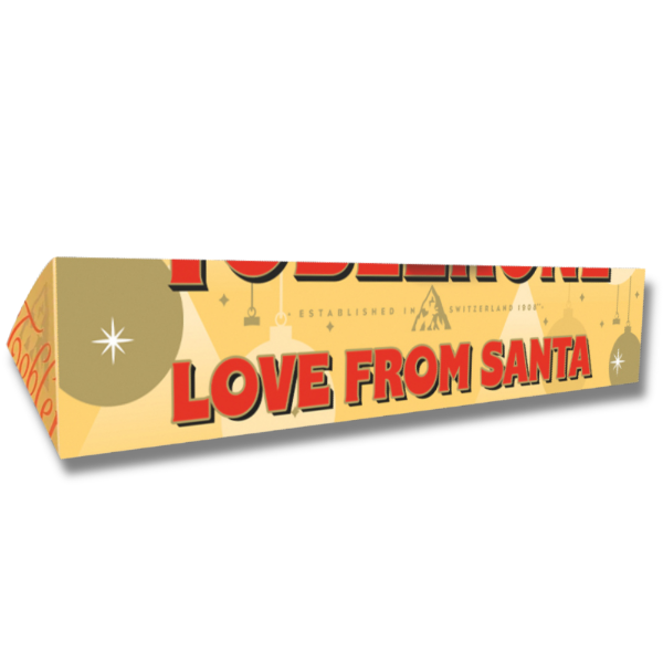 12X 100g Toblereone Love From Santa