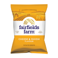 36x40g Fairfields Cheese and Onion Crisps