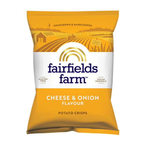 36x40g Fairfields Cheese and Onion Crisps