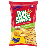 14x85g Lorenz Pomsticks Sour Cream