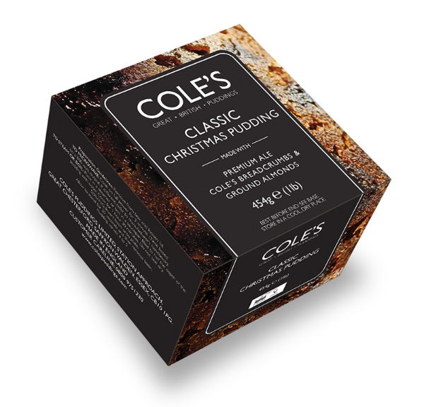 6X 454g Cole's Classic Christmas Pudding 