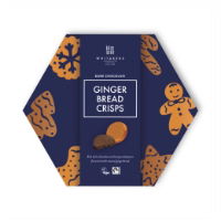 8X 165g Whitakers Dark Gingerbread Honeycomb Crisps