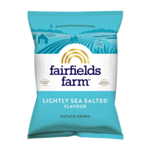 36x40g Fairfields Lightly Sea Salted Crisps